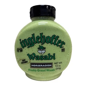 Inglehoffer Wasabi Horseradish 9.5 Ounce Squeeze Bottle BB 11/2025 - Picture 1 of 2