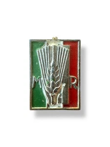 RARO DISTINTIVO IN ZAMA MASSAIE RURALI VENTENNIO LITTORIO PNF MVSN ONB GIL WW2 - Foto 1 di 2