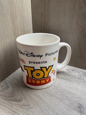 Vintage Buzz Lightyear Mug Toy Story Walt Disney Pictures 90s Staffordshire  - Image 1 of 4