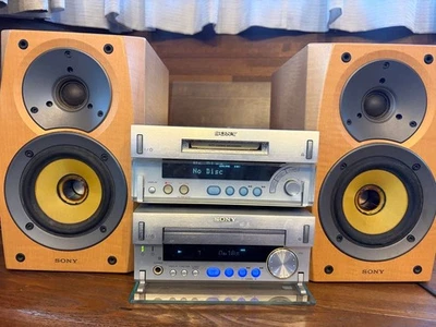 SONY MDS-SD1 Minidisc MD Deck Player Recorder Audio SET Japan Used - Image 1 of 4