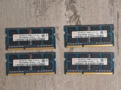 16Gb RAM Hynix 4Gb HMT351S6BFR8C-H9  PC3-10600S SODIMM DDR3 2Rx8 iMac A1312 2011 - Immagine 1 di 3