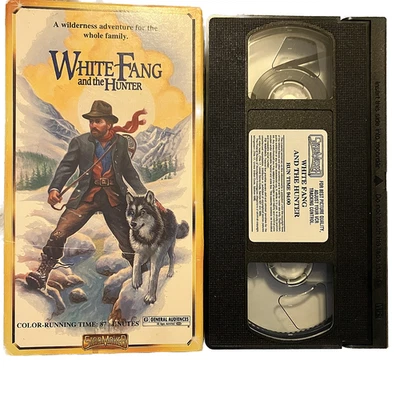 White Fang and the Hunter (1975), VHS Movie, Starmaker (1991), R. Wood - Image 1 of 4
