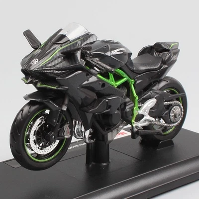 1:18 Scale Maisto Kawasaki Ninja H2R H2 diecast bike racing motorcycle model toy - Image 1 of 4