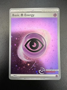 Pokemon Basic Psychic Energy SVE 005 Professor Program 2023 Cosmos Holofoil NM - Picture 1 of 10