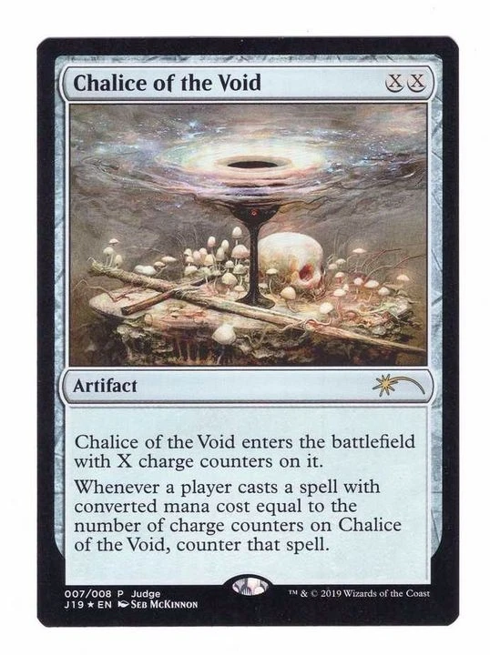 MTG FOIL Chalice of the Void English [Judge Promos] - Image 1 of 1