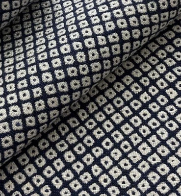 SUNBRELLA INDOOR OUTDOOR PERFORMANCE FABRIC SHIBORI INDIGO BY THE YARD - Image 1 of 2