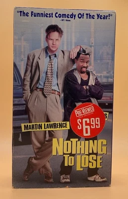 Nothing to Lose VHS 1998 Martin Lawrence Tim Robbins **Buy 2 Get 1 Free** - Image 1 of 3