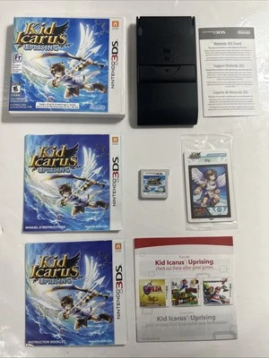 Kid Icarus Uprising (Nintendo 3DS, 2012) CIB Complete W/ Stand & Sealed Cards - Image 1 of 4