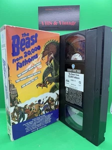 The Beast From 20,000 Fathoms VHS Tape 1994 B Movie SC FI Action Thriller Movie - Picture 1 of 5