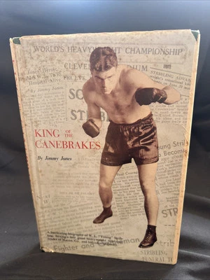King of the canebrakes  (1st Ed, Signed) by Jimmy Jones 1969 HCDJ - Image 1 of 4