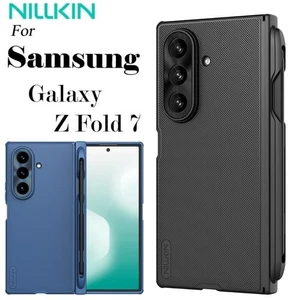 For Samsung Galaxy Z Fold7 5G Nillkin Magnetic Super Frosted Hinge Pen Slot Case - Picture 1 of 27