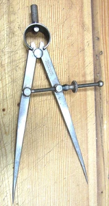 Máquinas PALIPER VINTAGE Brújula Plana THE L. S. STARRETT CO. ATHOL Mass EE. UU. - Imagen 1 de 4