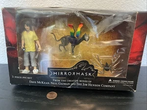Juego de figuras de PVC MirrorMask 2005 #2 Helena Sphinx Cat BQ Spider McKean Gaiman nuevo en caja - Imagen 1 de 13