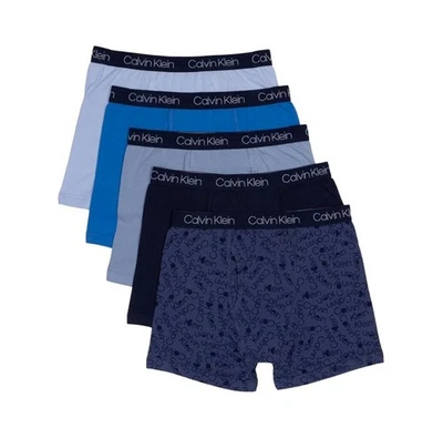 Calvin Klein Boys' Modern Cotton Boxer Briefs (5 Pack) XL (16-18) - Image 1 of 4