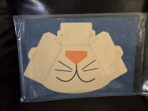 Exclusive raising canes Chicken Kid Paper Foldable Cat Mask Toy Souvenir - Picture 1 of 2