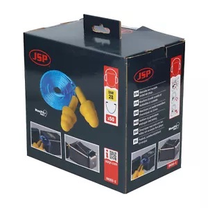 Jsp AEE110-060-200 Earplugs with cord New NFP (50pcs) - Picture 1 of 7