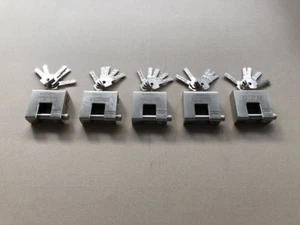 5 SHIPPING CONTAINER PADLOCKS 74MM KEYED ALIKE - Picture 1 of 12