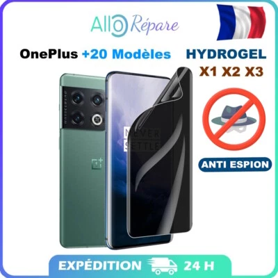 PROTÉCTION ÉCRAN FILM GEL HYDROGEL Anti Espion OnePlus / Nord / Ace Tous Modèles - Photo 1/4