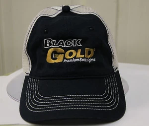 1122 - BLACK GOLD ARCHERY - BASEBALL KAPPE MARINEBLAU MIT WEISSEM NETZ - Bild 1 von 3