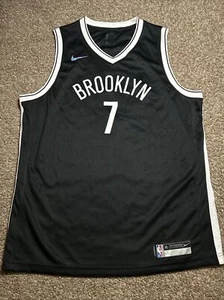 Kevin Durant #7 Brooklyn NETZE Nike Swingman Trikot Größe XL reflektierender Swoosh - Bild 1 von 6