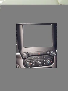 Dodge Ram 1500 Pickup Heat AC Controller w/Bezel ID# 68340286AD 20 21 22 23 - Picture 1 of 6