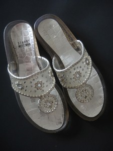 stuart weitzman rosita rubber sandal