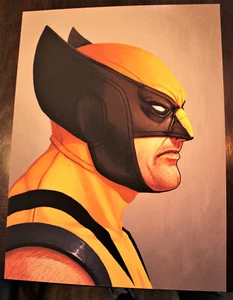 Mike Mitchell Mondo 12X16" Wolverine prova artista - Foto 1 di 2