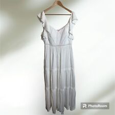 Lilly Pulitzer Ivie Maxi Dress Resort White Fit Flare Wedding Bridal Boho 14