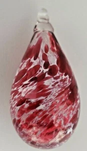 Vintage Hand Blown Stained Glass Egg Ornament Rare Find PB160/23 - Picture 1 of 5