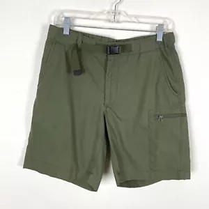 Uniqlo Mens Size Small Waist 27-30 Green Utility Shorts Hiking Outdoors - Picture 1 of 7