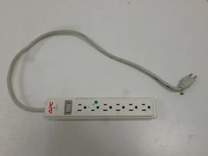 Used Apc Essential SurgeArrest 6 Outlet Surge Protector P62 - Picture 1 of 3