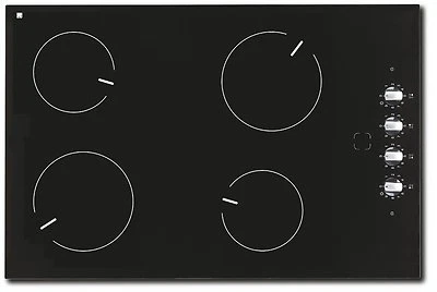RAMBLEWOOD GREEN Ramblewood 4 Burner Electric Cooktop, EC4-60, UL rated German EGO burner.