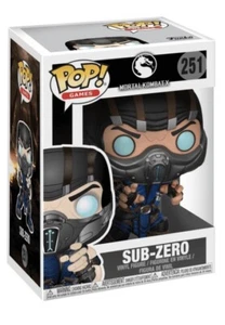 Funko Pop! Vinyl: Mortal Kombat - Sub-Zero #251 - Picture 1 of 5