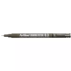 Artline 233 Drawing System Pen 0.3mm Black - Picture 1 of 1