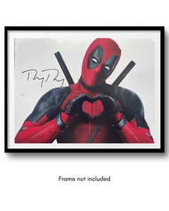 16x12 Photo Hand Signed Ryan Reynolds Deadpool Movie Star Film + Verified COA #2 - Picture 1 of 1