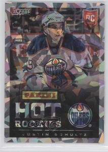 2013 Panini Fan Expo Score Hot Rookies Cracked Ice /599 Justin Schultz Rookie RC