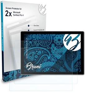 Bruni 2x Proteggi Schermo per Microsoft Surface Pro 4 Pellicola Protettiva - Foto 1 di 4