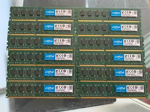 12x CRUCIAL 8GB 1600 DDR3 RAM PC3 - Picture 1 of 2
