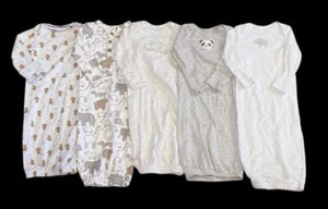 Lote de vestidos para bebés niños recién nacidos Carters suéter algodón mono elefante oso - Imagen 1 de 9