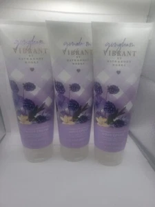 BATH & BODY WORKS GINGHAM VIBRANT ULTIMATE HYDRATION BODY CREAM LOTION 8OZ Lot 3 - Picture 1 of 5