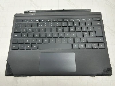 Microsoft 1725 Surface Pro 4 /5 / 6 / 7  Type Cover Keyboard UK QWERTY (P18 - Image 1 of 4
