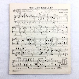 1945-46 Vintage SHEET MUSIC LOT x 10 pg Vienna Moonlight Irish Lullaby 14 SONGS - Picture 1 of 17
