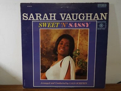SARAH VAUGHAN SWEET 'N' SASSY LP VINYL ALBUM - Image 1 of 4