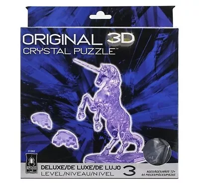 3D Deluxe Crystal Puzzle: Unicorn - Image 1 of 2