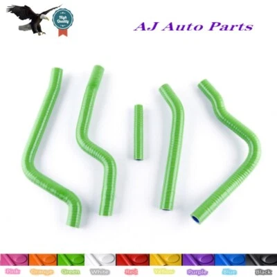 Radiador de silicona verde manguera nueva para Kawasaki KX125 KX 125 1990 1991 1992 1993 Foto 1 de 4