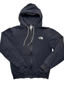 The North Face Herren Full Zip Hoodie dunkelgrau Small sehr guter Zustand ykk Zip Logo Kapuze  - Bild 1 von 10