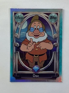 2025 Topps Disney Wonder Tier 2 Foil Parallel #101 Doc Snow White 7 Dwarves - Picture 1 of 2