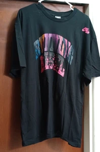 NIKE MEN'S TSHIRT RUNNING REBEL BLACK XL SPORTSWEAR 361193-010 NWOT - Picture 1 of 5