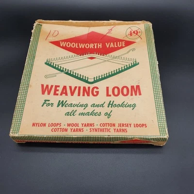 Telar Woolworth de colección en caja original solo telar Foto 1 de 4