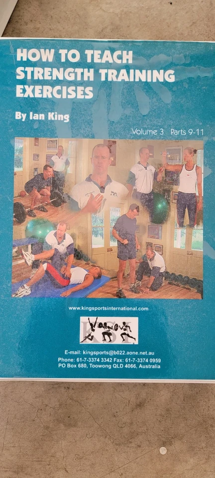 Ian King KSI - How To Teach Strength Training Exercises Foto 1 de 4